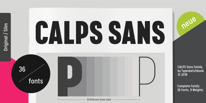Font Calps Sans